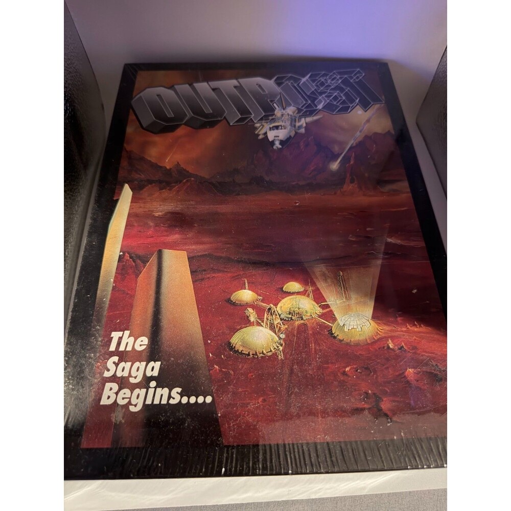 Vintage 1991 Outpost Board Game TimJim Games #1001 Factory Sealed NEW